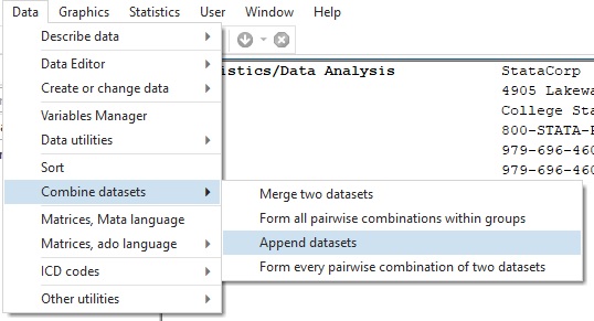 stata datasets